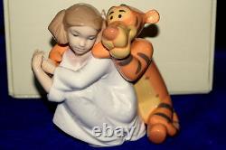 New Nao By Lladro #1595 Hugs With Tigger Bnib Winnie The Pooh Disney Save$ F/sh