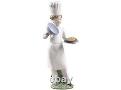 New Nao By Lladro A Cake For You Chef #1893 Brand Nib Professional Large Save$$