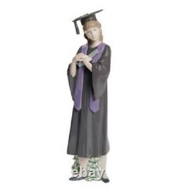 New Nao By Lladro Porcelain Figurine Graduation Joy Was £119 Now £101