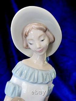 New Nao By Lladro The Butterfly's Dance Lady #1398 Brand Nib Nature Save$$ F/sh