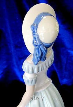 New Nao By Lladro The Butterfly's Dance Lady #1398 Brand Nib Nature Save$$ F/sh