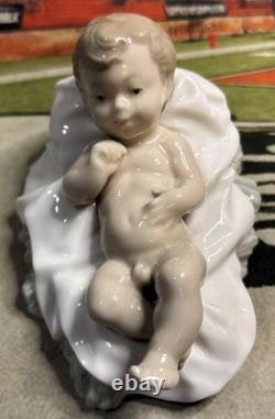 New Nao Lladro Nativity Set Mary, Jesus & Joseph 1981 Daisa Spain Original Box