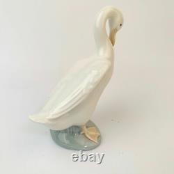 Pair Lladro Nao white duck figurines 1978 Daisa geese porcelain figures