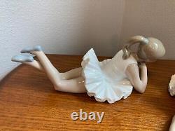 Pair of Lladro Nao Ballerina Figurine Vintage Balletcore Porcelain Made in Spain