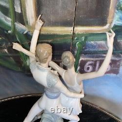 RARE Large Lladro Nao Figure Group Finale 424 Cipriano Vicente Ballet Dancers