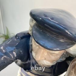 RARE Large Nao by Lladro Figurine Waiting For The Fisherman #699