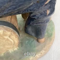 RARE Large Nao by Lladro Figurine Waiting For The Fisherman #699
