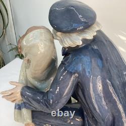 RARE Large Nao by Lladro Figurine Waiting For The Fisherman #699