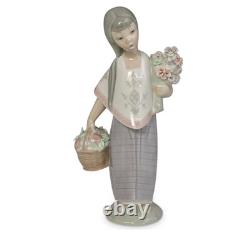 RARE Lladro & Nao By Lladro Porcelain Figurines Glossy Finish Set Of Two