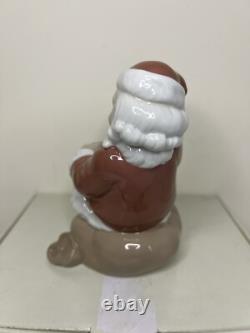 RARE Lladro Nao Too Many Mince Pies Santa Claus Figure In Box Dasia 2005 Spanish