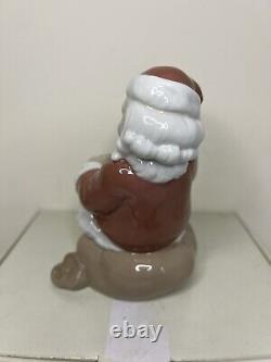 RARE Lladro Nao Too Many Mince Pies Santa Claus Figure In Box Dasia 2005 Spanish