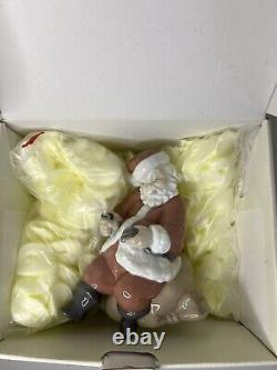 RARE Lladro Nao Too Many Mince Pies Santa Claus Figure In Box Dasia 2005 Spanish