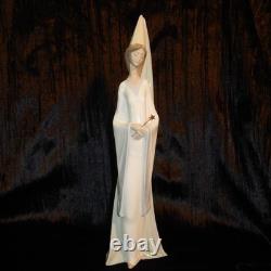 RARE Medieval Fairy Princess Tall Queen 1996 Wand 1241 NAO By Lladro Fantasy