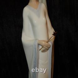 RARE Medieval Fairy Princess Tall Queen 1996 Wand 1241 NAO By Lladro Fantasy