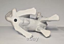 RARE Vintage NAO by Lladro Matte Dog Sitting Figure