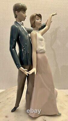 RETIRED Nao Lladro Porcelain Anniversary Couple Figurine #01211 With Box Rare