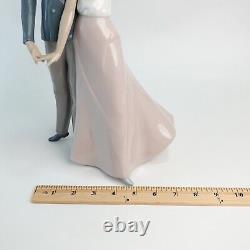 RETIRED Vintage Large Nao by Lladro Dance for Two Lovers #01211 With Box Rare