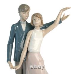 RETIRED Vtg Large Nao by Lladro Dance for Two Lovers #01211 With Box READ RARE