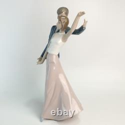 RETIRED Vtg Large Nao by Lladro Dance for Two Lovers #01211 With Box READ RARE