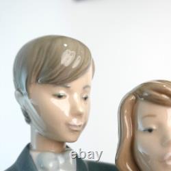 RETIRED Vtg Large Nao by Lladro Dance for Two Lovers #01211 With Box READ RARE