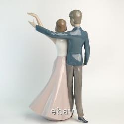 RETIRED Vtg Large Nao by Lladro Dance for Two Lovers #01211 With Box READ RARE