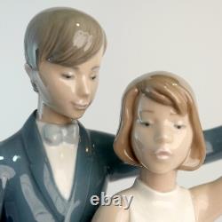 RETIRED Vtg Large Nao by Lladro Dance for Two Lovers #01211 With Box READ RARE