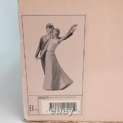 RETIRED Vtg Large Nao by Lladro Dance for Two Lovers #01211 With Box READ RARE