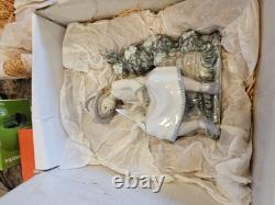 Rare Collectible Lladro Nao Spain Girl Dove On Bench Figurine 1983 B-7 Ju In Box