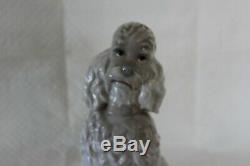 Rare Large 23cm Early Lladro 325 Gloss Poodle Dog Figure