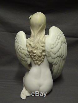 Rare Large Limited Edition Privilege Gold Lladro Spain Figure You're My Angel