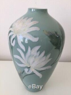 Rare Large Lladro Crysanthemum Vase -selling For Approximately £400! Mint Condn