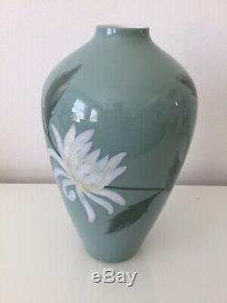 Rare Large Lladro Crysanthemum Vase -selling For Approximately £400! Mint Condn