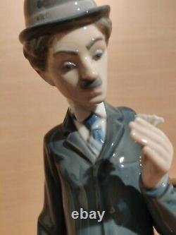 Rare Lladro Charlie the Tramp Charlie Chaplin figure/ figurine with Cane #5233