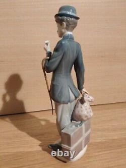 Rare Lladro Charlie the Tramp Charlie Chaplin figure/ figurine with Cane #5233