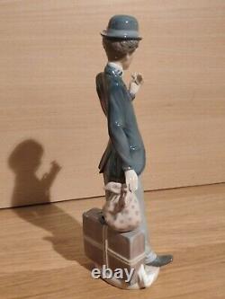 Rare Lladro Charlie the Tramp Charlie Chaplin figure/ figurine with Cane #5233