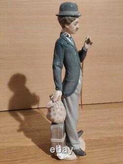 Rare Lladro Charlie the Tramp Charlie Chaplin figure/ figurine with Cane #5233