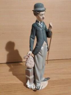 Rare Lladro Charlie the Tramp Charlie Chaplin figure/ figurine with Cane #5233