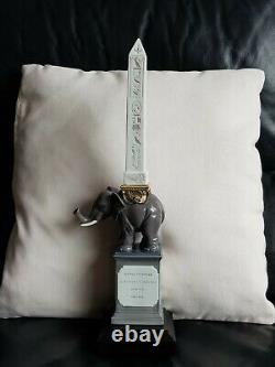 Rare Lladro Elephant Pulcino Obelisk Enamels Right Rp £370.00. Retired 2015 Bnib