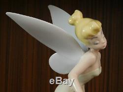 Rare Lladro Figure Tinker Bell 7518 Ltd Ed 1399 Of 1500 Box & Cert Free Uk P&p