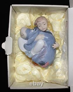 Rare Lladro Nao Disney, DREAMS WITH EEYORE Figurine #1594 WithBox, Mint Cond