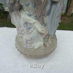 Rare Lladro Salvador Debon Vase Jarron Japones Japanese Limited Edition