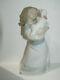 Rare Nao By Lladro Girl Holding Lamb Petal Pals #1498 Pretty Figure Lovely