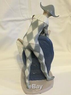 Rare Nao by Lladro Ballet Dancer and Harlequin A Dream Come True