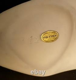 Rare-VNTG NAO Lladro LG Ladies Pump Shoe WithGrey Buckle Porcelain Figurine DSCN