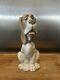 Rare lladro Nao sad hound 1982 porcelain figure