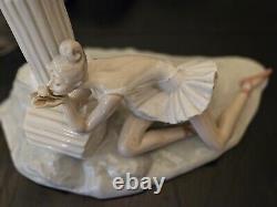 Retaired 1970 CONTEMPLATION LLADRO-NAO Lady Ballet Sculpture