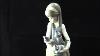 Retired Lladro Figurine Girl And Cats