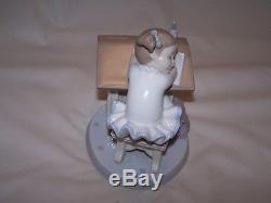 Retired Lladro Waiting for the Bell 6802 figurine