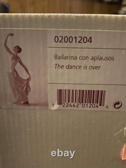 Retired NAO Porcelain Ballerina Figure by Lladro The Dance Is Over New In Box