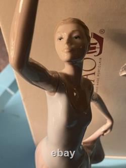 Retired NAO Porcelain Ballerina Figure by Lladro The Dance Is Over New In Box